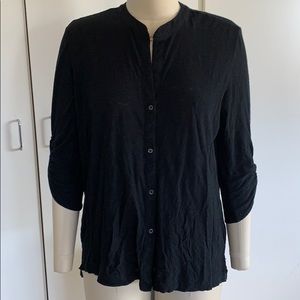 James Perse slub knit shirt